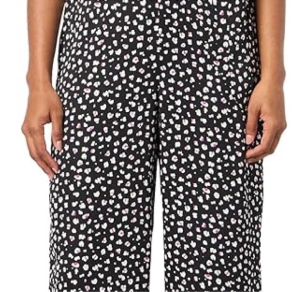 DKNY womens Belted V-neck Ruched Sleeve jumpsuit - Picture 4 of 6